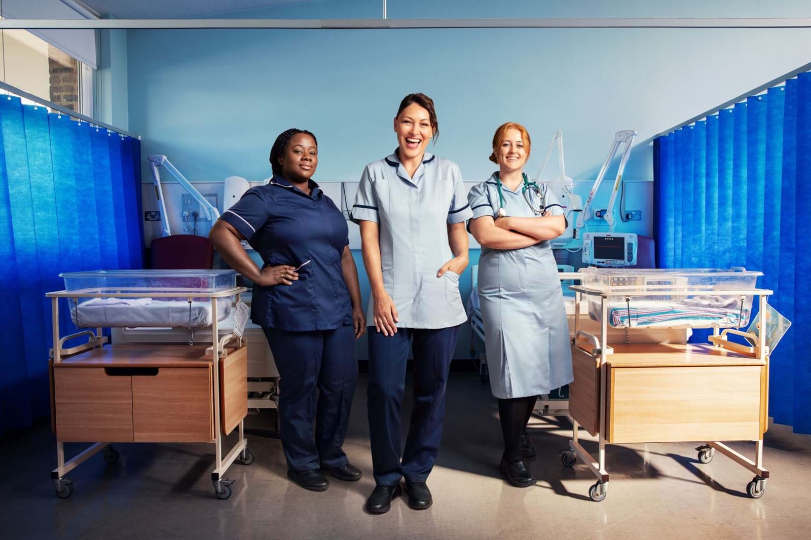 Emma Willis heads to Watford General Hospital in fourth series of Firecracker's Emma Willis: Delivering Babies 
